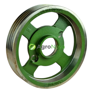 Шкив роторной косилки большой 4-х ручейковый Wirax 8245-036-020-185 8245-036-020-185 фото
